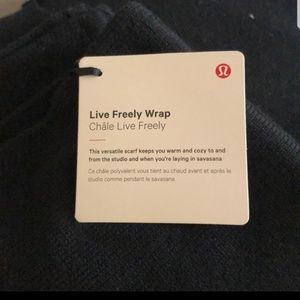 lululemon athletica Sweaters - Live Freely Wrap NEW with tags lululemon athletica Sweaters - Live Freely Wrap NEW with tags